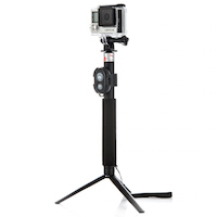Kompatibilní s akčními kamerami a GoPro